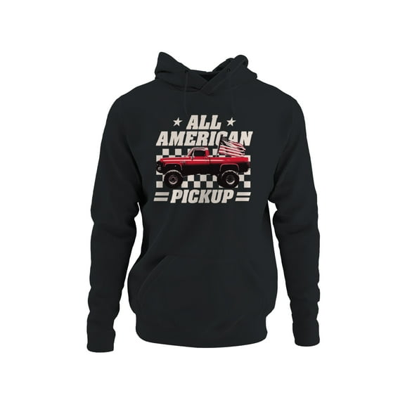 All American Pickup Truck Glory Men's Hoodie