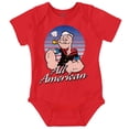 thumbnail image 1 of All American Popeye The Sailor Man Romper Boys or Girls Infant Baby Brisco Brands 12M, 1 of 7