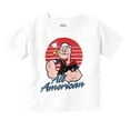 thumbnail image 1 of All American Popeye The Sailor Man Toddler Boy Girl T Shirt Infant Toddler Brisco Brands 18M, 1 of 6