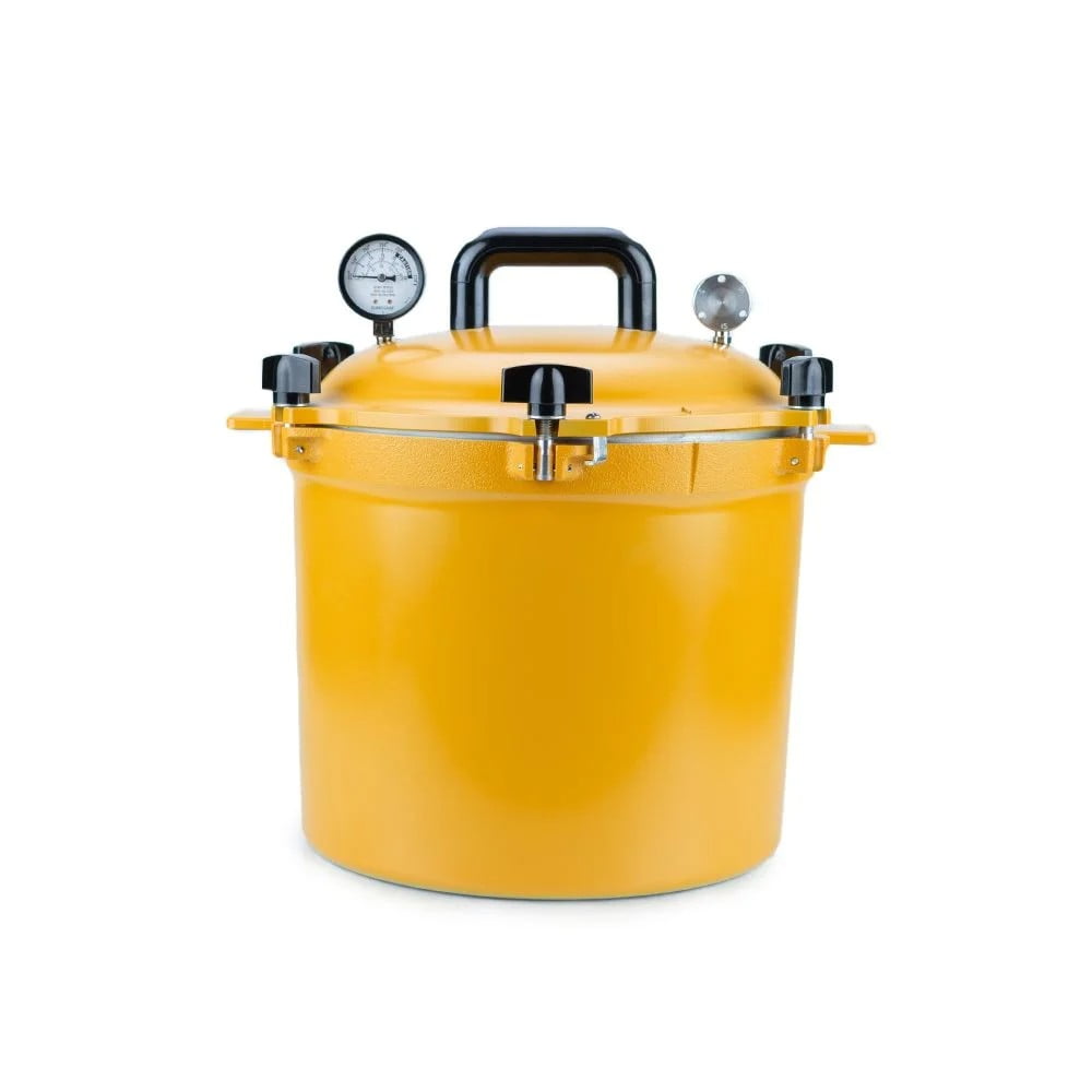 All American Pressure Cooker Canner for Home Stovetop Canning Gas or Electric Stoves 30 Quarts Jar Capacity USA Made Walmart