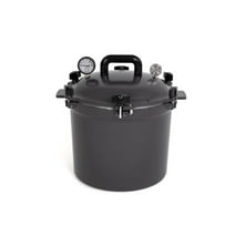 All American Pressure Canner, Easy Open-Close, No Gasket Metal-to-Metal Sealing System, Stormy Gray, 21.5 Quart