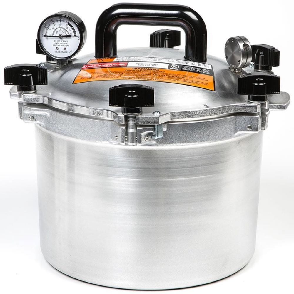 All American Pressure Canner 910 - Gas, electric, or flat top stoves –  Safecastle