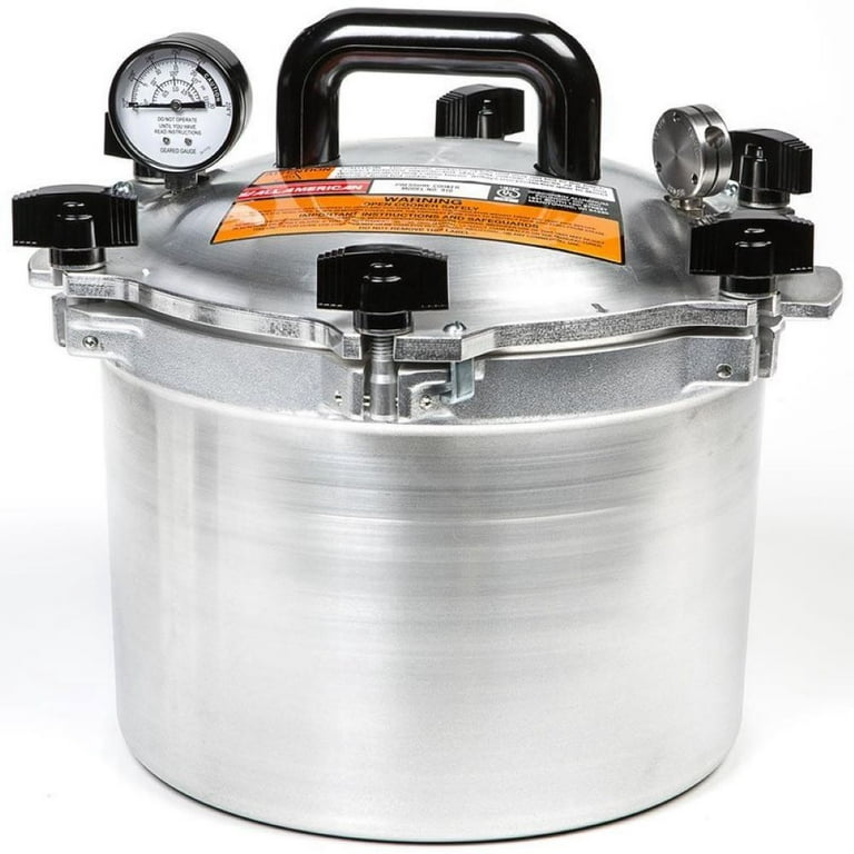 All American 10 qt Pressure Canner / Cooker (USA), Pressure Canners -  Lehman's