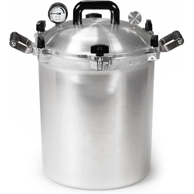 All American Pressure Cooker Canner for Home Stovetop Canning, USA Made for Gas or Electric Stoves, 30 Quarts