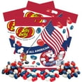 thumbnail image 1 of Needzo All American Jelly Beans, Red White and Blue Candy, Packets of 3, 3.5 Ounces per Bag, 1 of 7