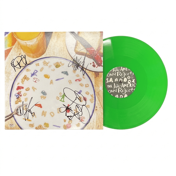 All American Rejects Signed Sand Box Vinyl PSA Music