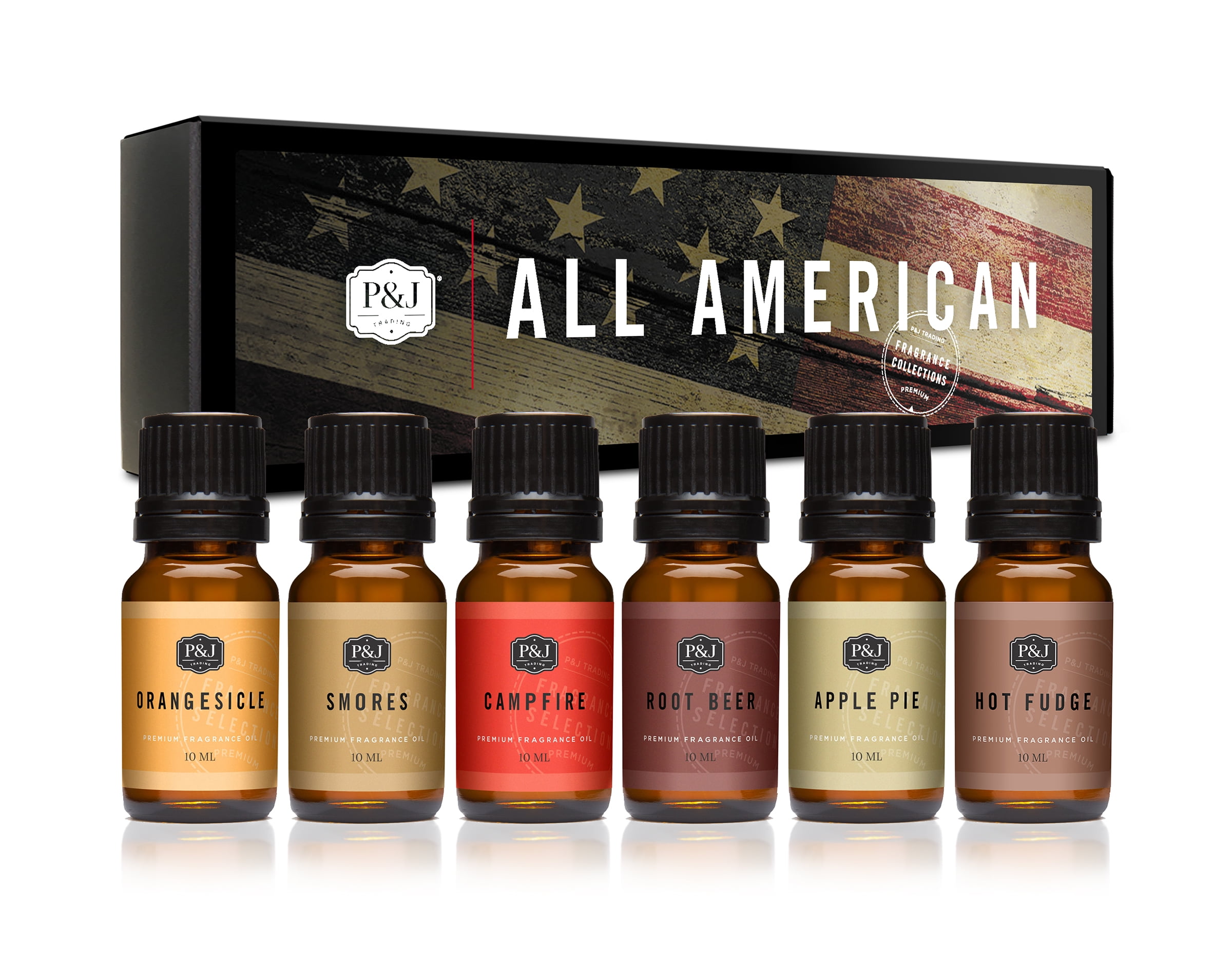 All-American 10ml Scented Fragrance Oil Set