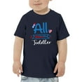 thumbnail image 1 of All American Toddler T-Shirt Toddler -Image by Shutterstock,  2 Toddler, 1 of 4