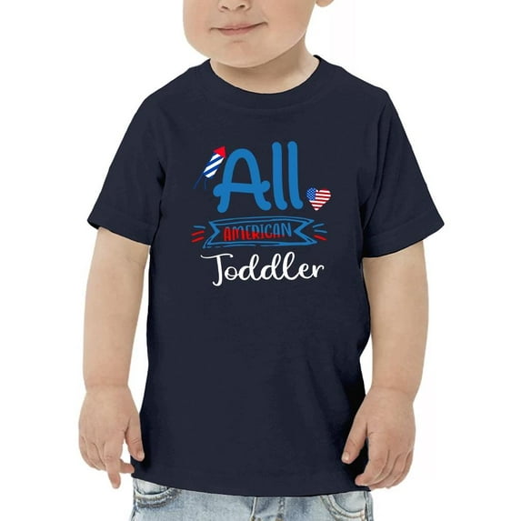 All American Toddler T-Shirt Toddler -Image by Shutterstock, 2 Toddler
