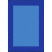 All Around 5'4" x 7'8" area rug in color Blue