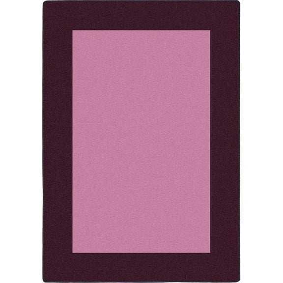 All Around Rectangle Classroom Carpet  Purple - 5 ft. 4 in. x 7 ft. 8 in.