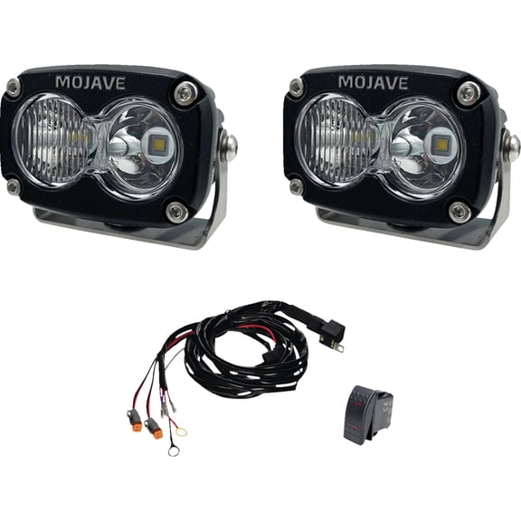 All Balls 2"x3" Mojave Series LED Racing Light Kit (TLM2X3-KIT)