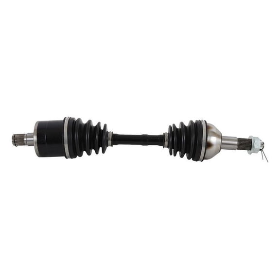 All Balls Racing 6 Ball Heavy Duty Rear Axle for Can-Am Outlander ATV/UTV â Chromoly, Waterproof Neoprene Boots (AB6-CA-8-327)