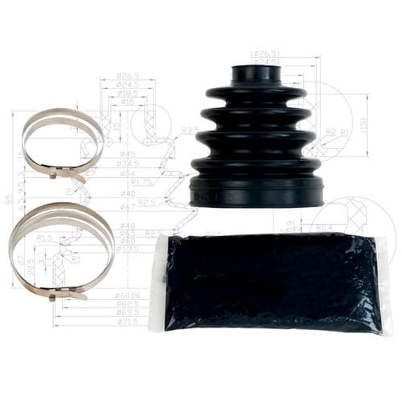 All Balls New Fuel Tap Rebuild Kit, 260-1081