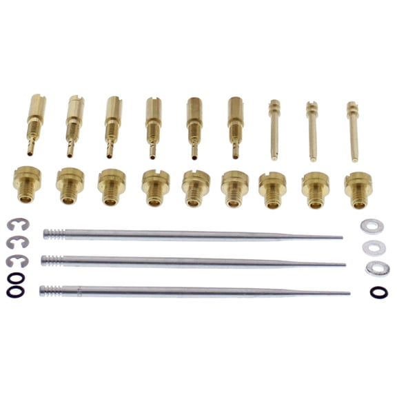 All Balls Racing Carburetor Rebuild Kit (26-10054) Compatible With/Replacement For Harley HSR 42