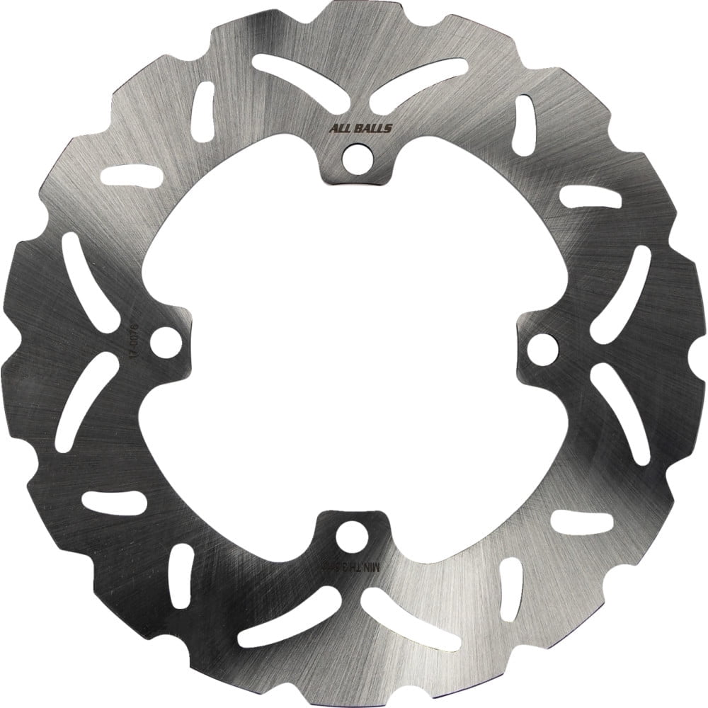 Brake Disc Or Rotor All Balls Rear Brake Disc Rotor (18-0076) - Walmart.com