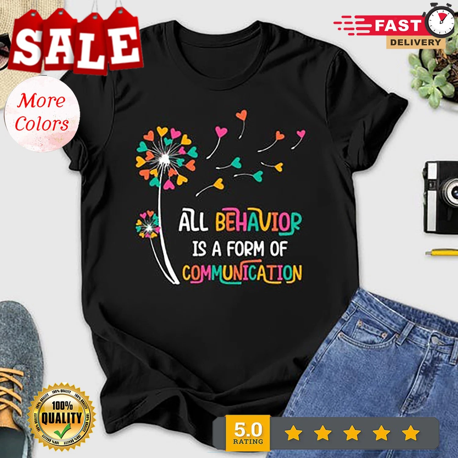 All Behavior Is A Form Of Communication Shirt, Behavior is ...