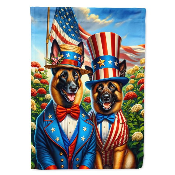 All Belgian Malinois Garden Flag 11.25 in x 15.5 in