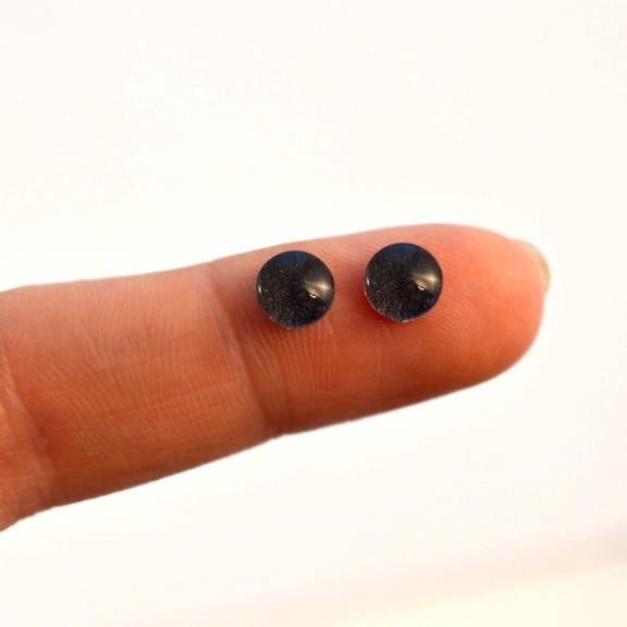 All Black Horror Glass Eyes