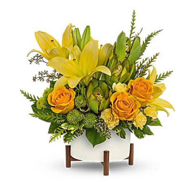 All Blooming Teleflora's Modern Garden Bouquet