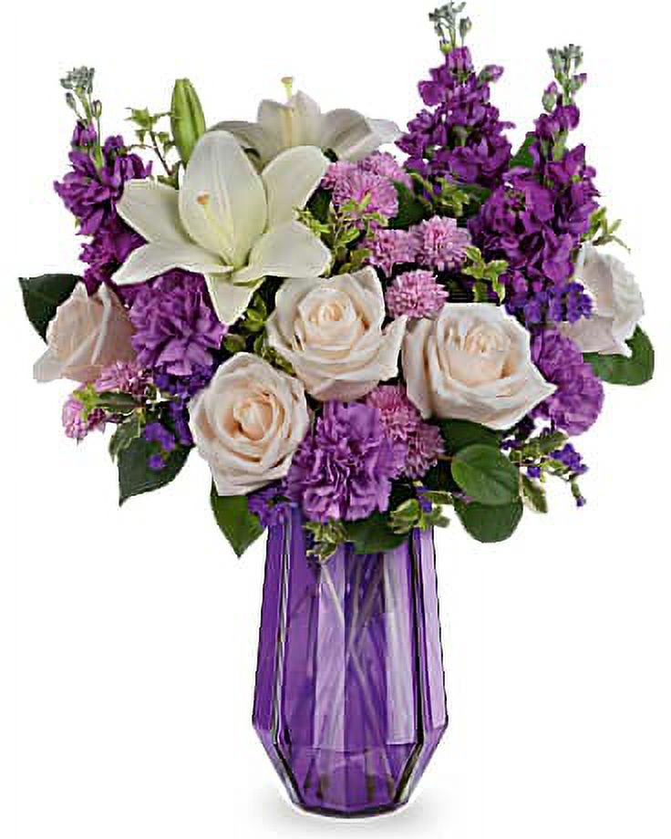 All Blooming Teleflora's Precious Amethyst Bouquet