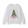 thumbnail image 1 of All Booked For Christmas Unisex Heavy Blend Crewneck Sweatshirt, 1 of 11