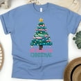 thumbnail image 1 of All Booked for Christmas T-Shirt | Funny Book Lover Holiday Reading Tee, CarolinaBlue, Size XL, 1 of 6