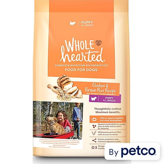 All Breed Chicken and Brown Rice Recipe Dry Puppy Food 30 lbs.