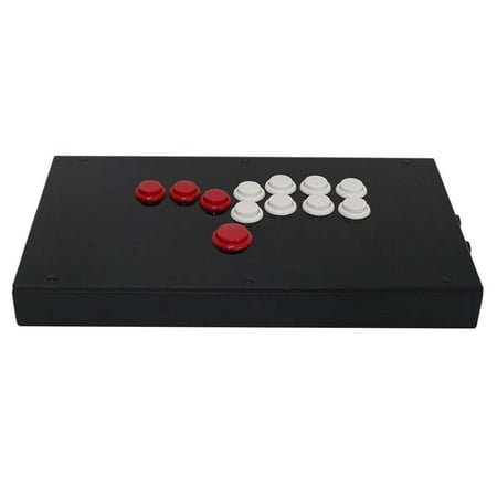 All Buttons Plug and Play Durable Action Button Game Controller for Pc Style B