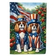 thumbnail image 1 of All Cavalier Spaniel Garden Flag 11.25 in x 15.5 in, 1 of 5