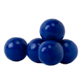 thumbnail image 1 of All City Candy 1" Royal Blue Gumballs Blue Raspberry 3 lb. Bulk Bag, 1 of 1