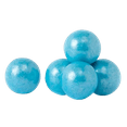 thumbnail image 1 of All City Candy 1" Shimmer Powder Blue Gumball Tutti Frutti 3 lb. Bulk Bag, 1 of 2