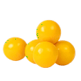 thumbnail image 1 of All City Candy 1" Yellow Gumballs Banana Flavored 3 lb. Bulk Bag, 1 of 2