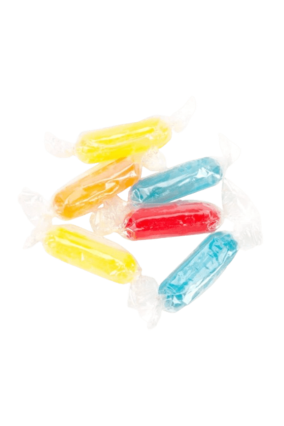 Assorted Hard Candy Rods 2 lb. Bulk Bag