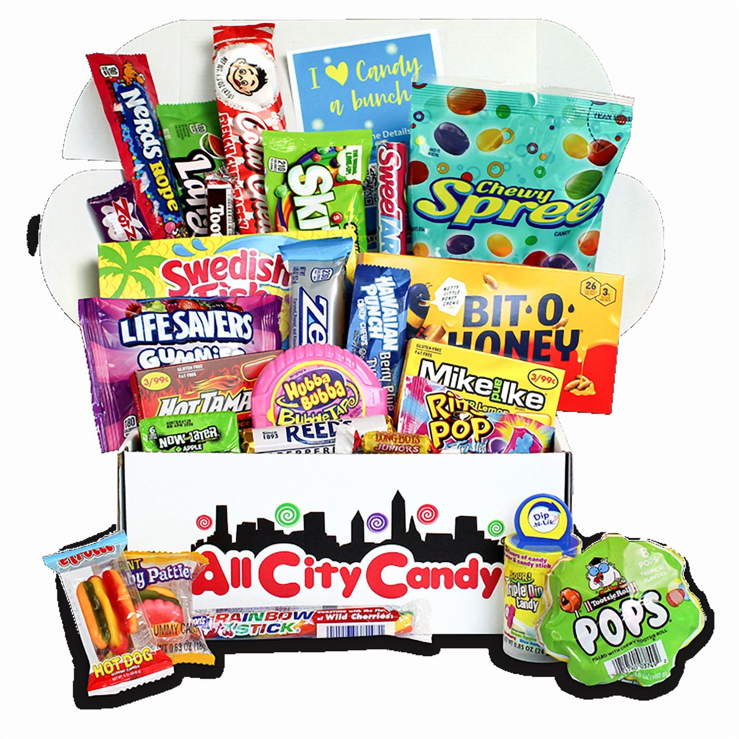 All City Candy's I Heart Candy A Bunch Assortment Box - Walmart.com