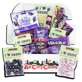 All City Candy's I Heart Grape Assortment Box