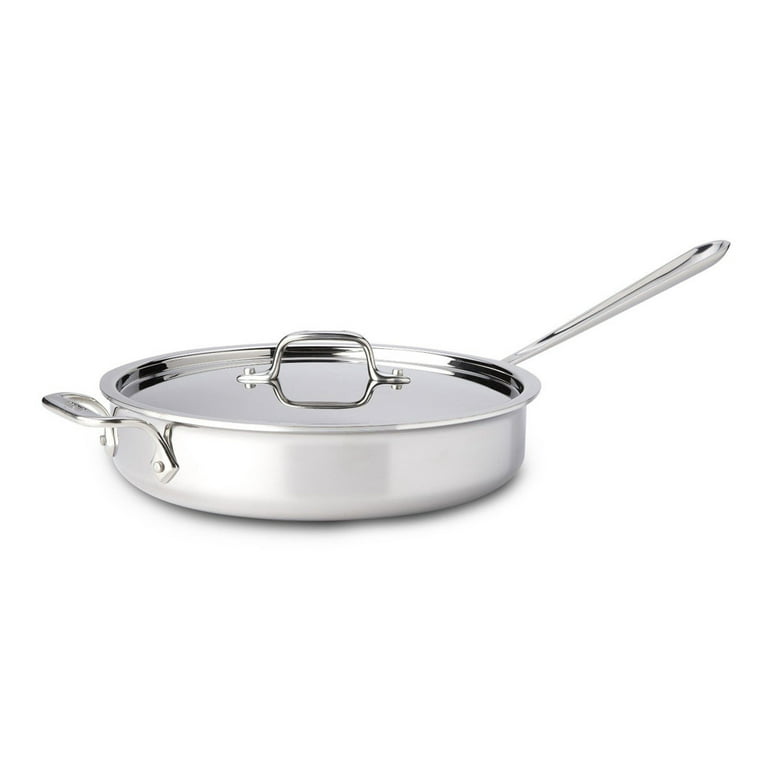 All-Clad D3 Stainless Steel 3-Ply Bonded 10- inch Fry-Pan with Lid