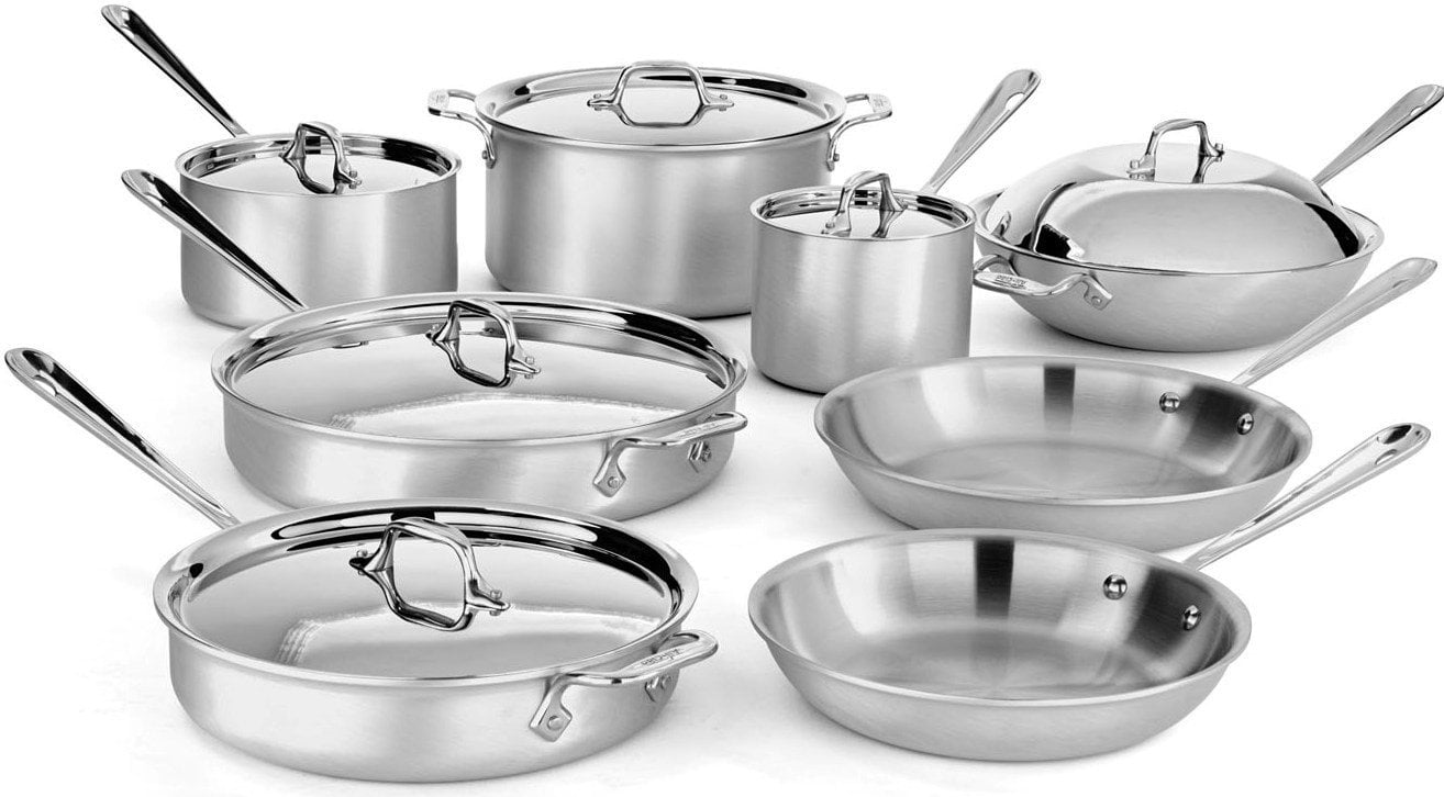 Vita Craft Cookware Set - RFIQ 3 piece set: 4 Quart + 2 Quart + Fry Pan  (0024, 0011) — Bargaineer