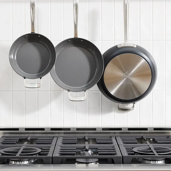 All-Clad Ceramic Nonstick Fry Pan Set, 3-piece