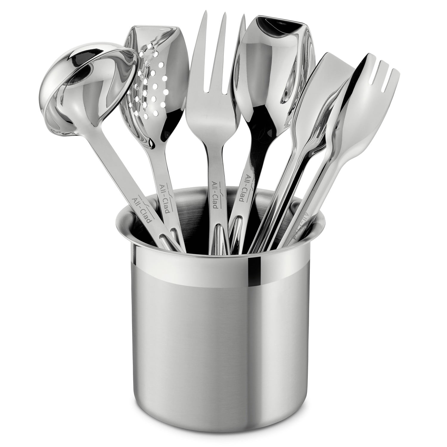 All-Clad Cook & Serve Stainless Steel Tool Set, 6 piece