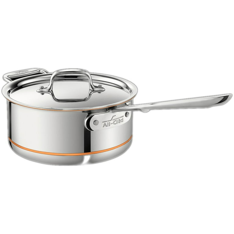 All-Clad Copper Core 5-ply Sauce Pan (4 Quart) - Walmart.com