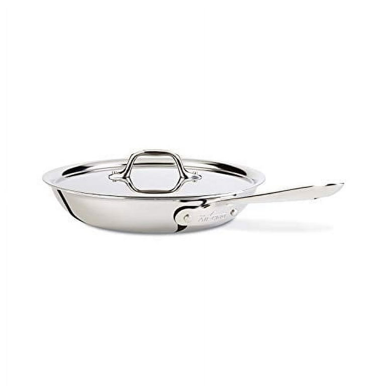 All-Clad Ultra Durable Steel 10 inch Fry Pan with Lid, D3
