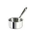 thumbnail image 1 of All-Clad D3 Stainless 3-ply Bonded Cookware, Butter Warmer with pour lip, 0.5 quart, 1 of 7