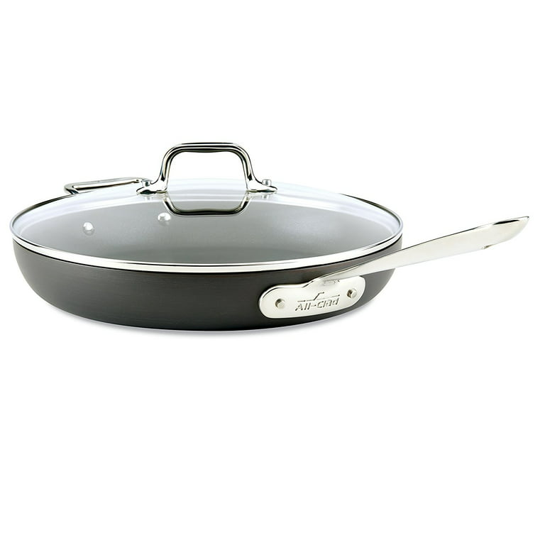 All-Clad E7859064 HA1 Hard Anodized Nonstick Fry Pan Cookware Set, 10 inch and 2