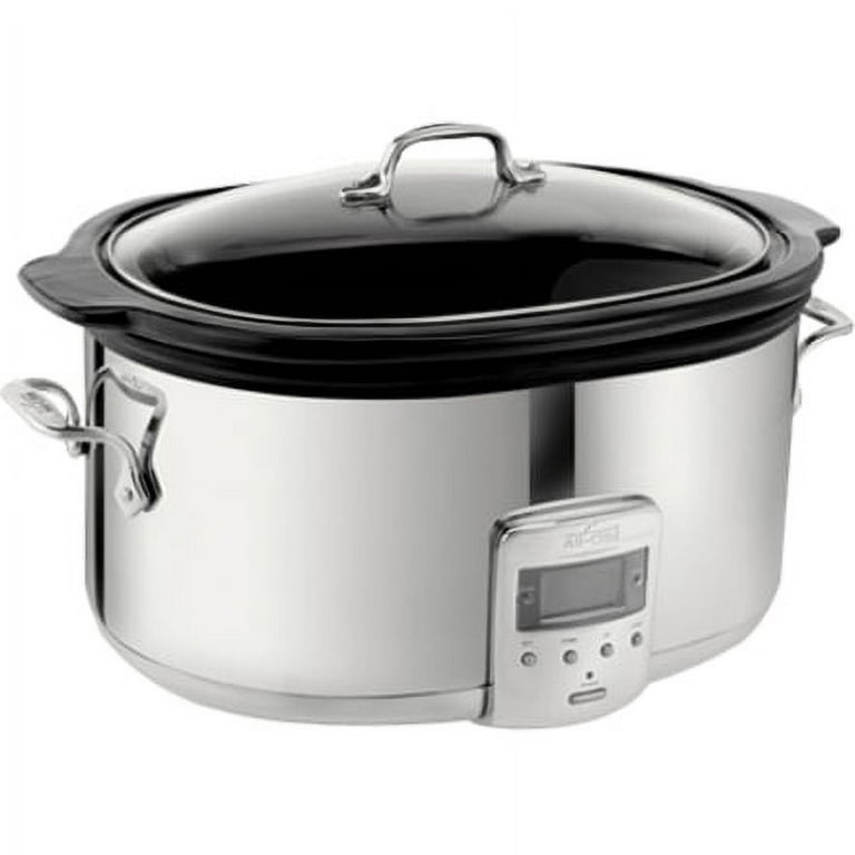 All-Clad 6.5 qt. Electric Slow Cooker with Black Ceramic Insert