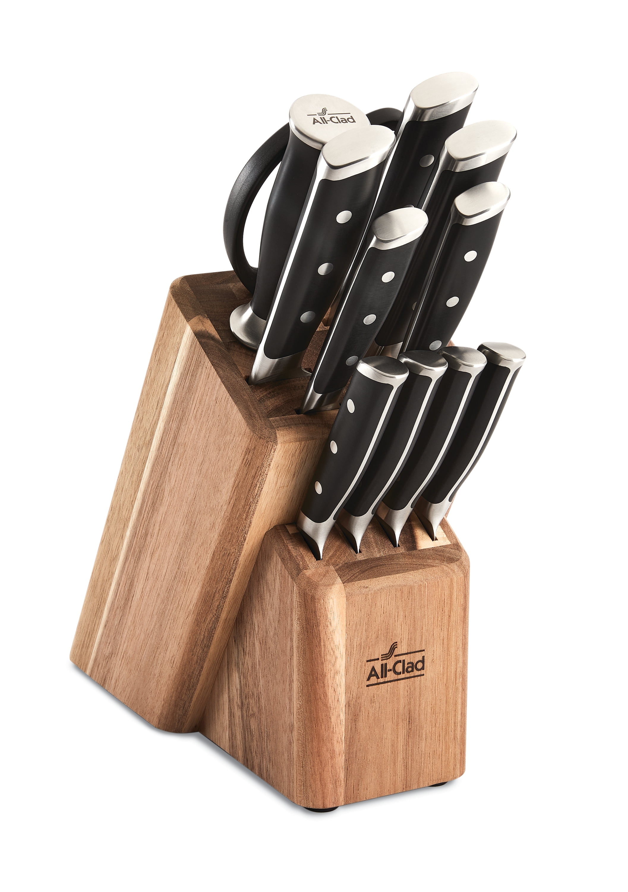 All-Clad 12-Piece Knife Block Set, Forged Knives
