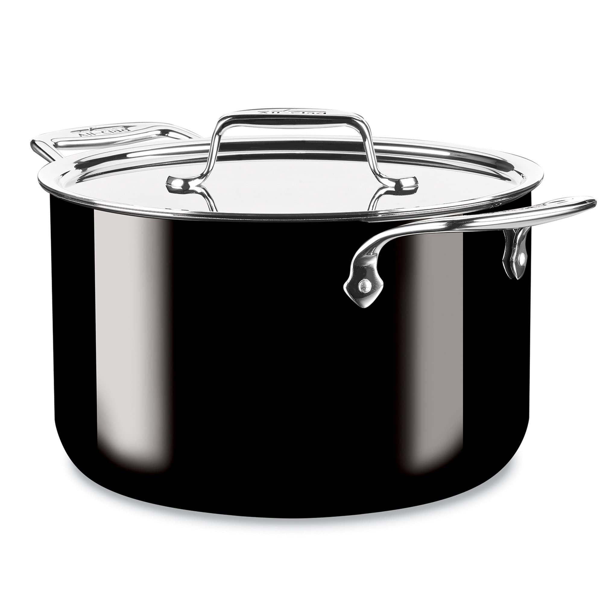 Picture of All-Clad FusionTec Ceramic and Steel Core Stockpot 7 Quart Induction ...