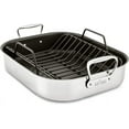 thumbnail image 1 of All-Clad Gourmet Accessories, Large Stainless Steel Nonstick Roaster with Rack, 13 x 16 inch, 1 of 12