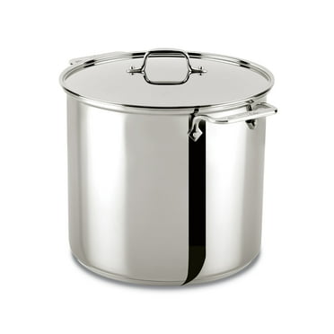 All-Clad Gourmet Accessories, Stainless Steel Stockpot with lid, 16 quart