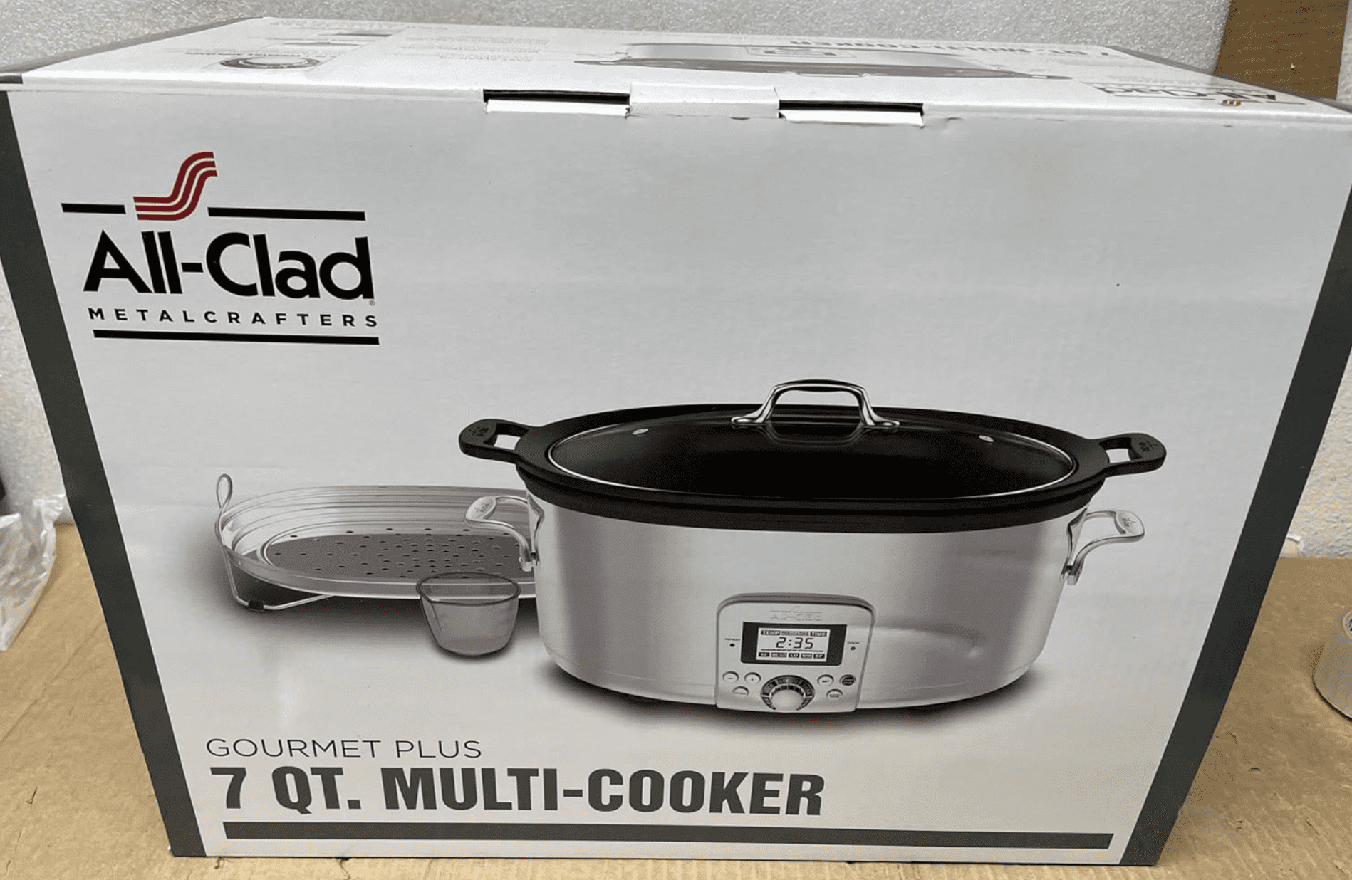 AllClad Gourmet Plus Slow Cooker 7Qt. MultiCooker